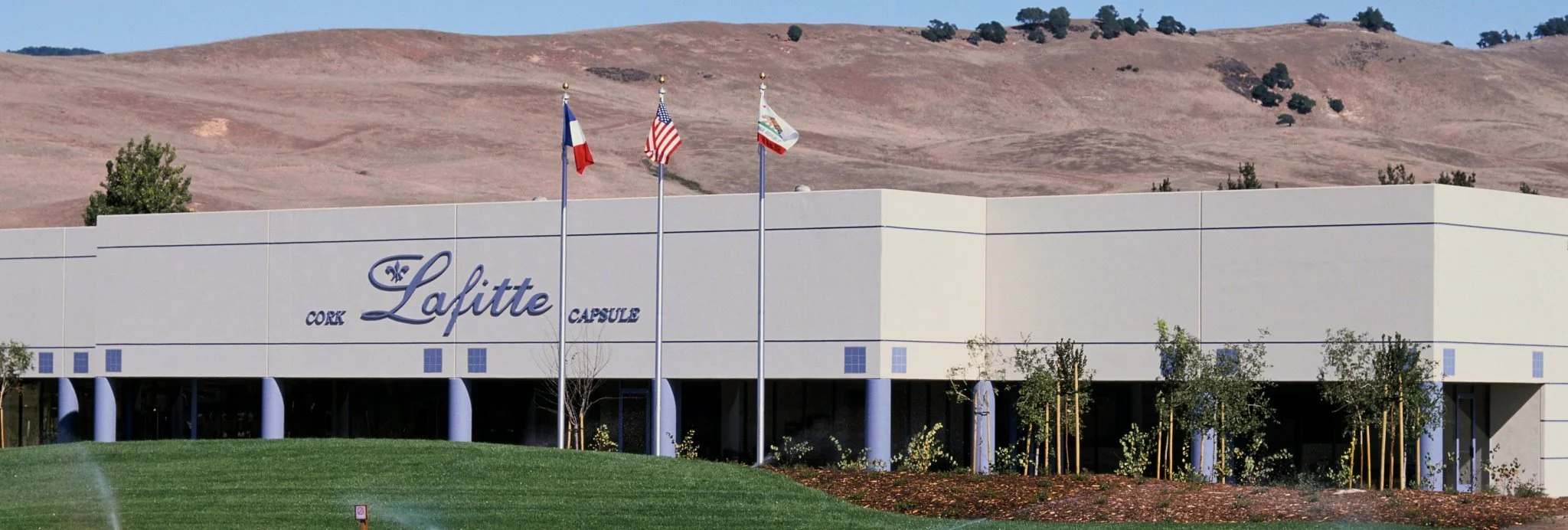 Las instalaciones de Lafitte Cork and Capsule en Napa, California