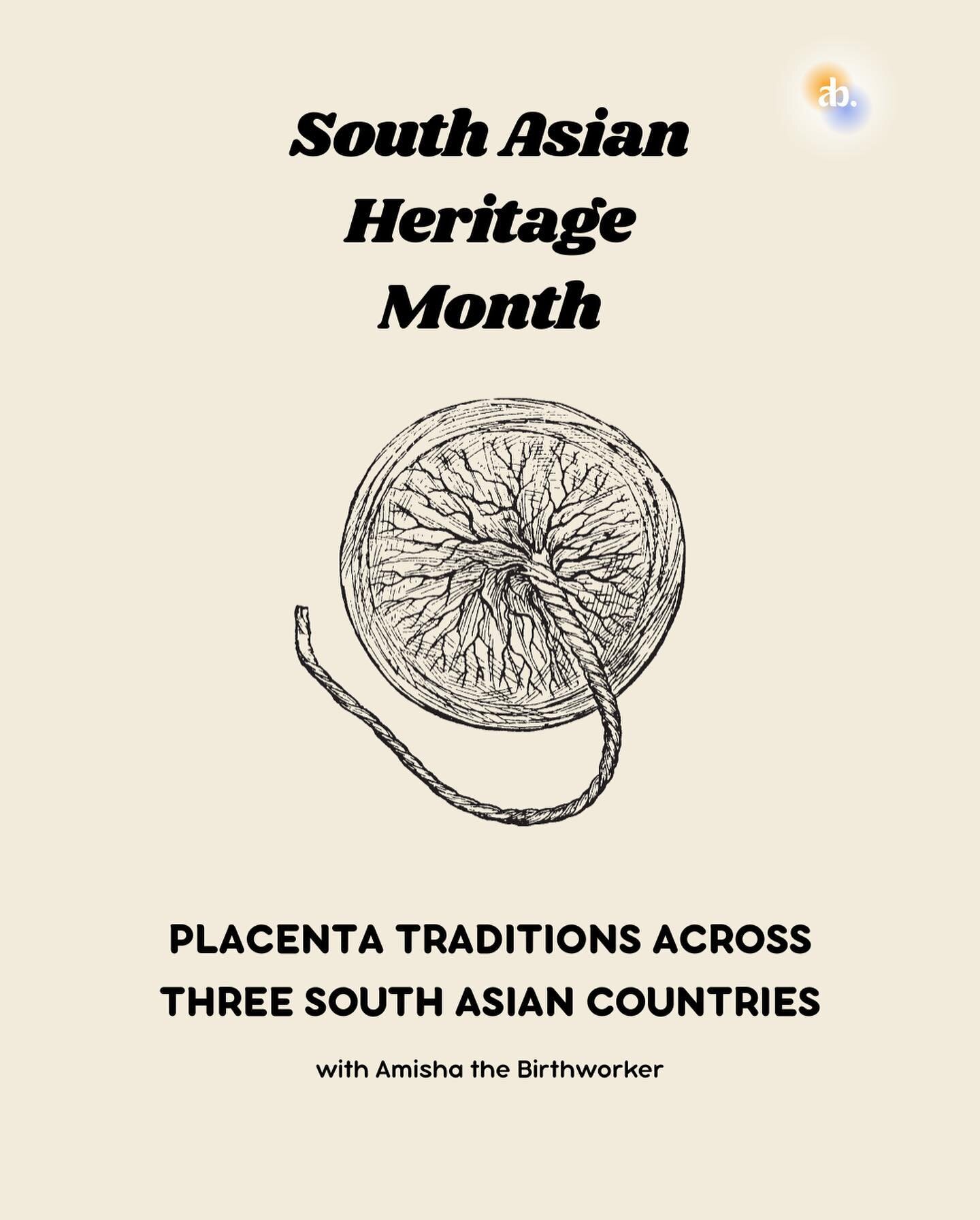 Placenta traditions across 3 South Asian countries 

As I began my journey into birthwork, I realised that eating the placenta is fairly common and has roots in several cultures. However, from speaking to south asian elders and doing my own research,