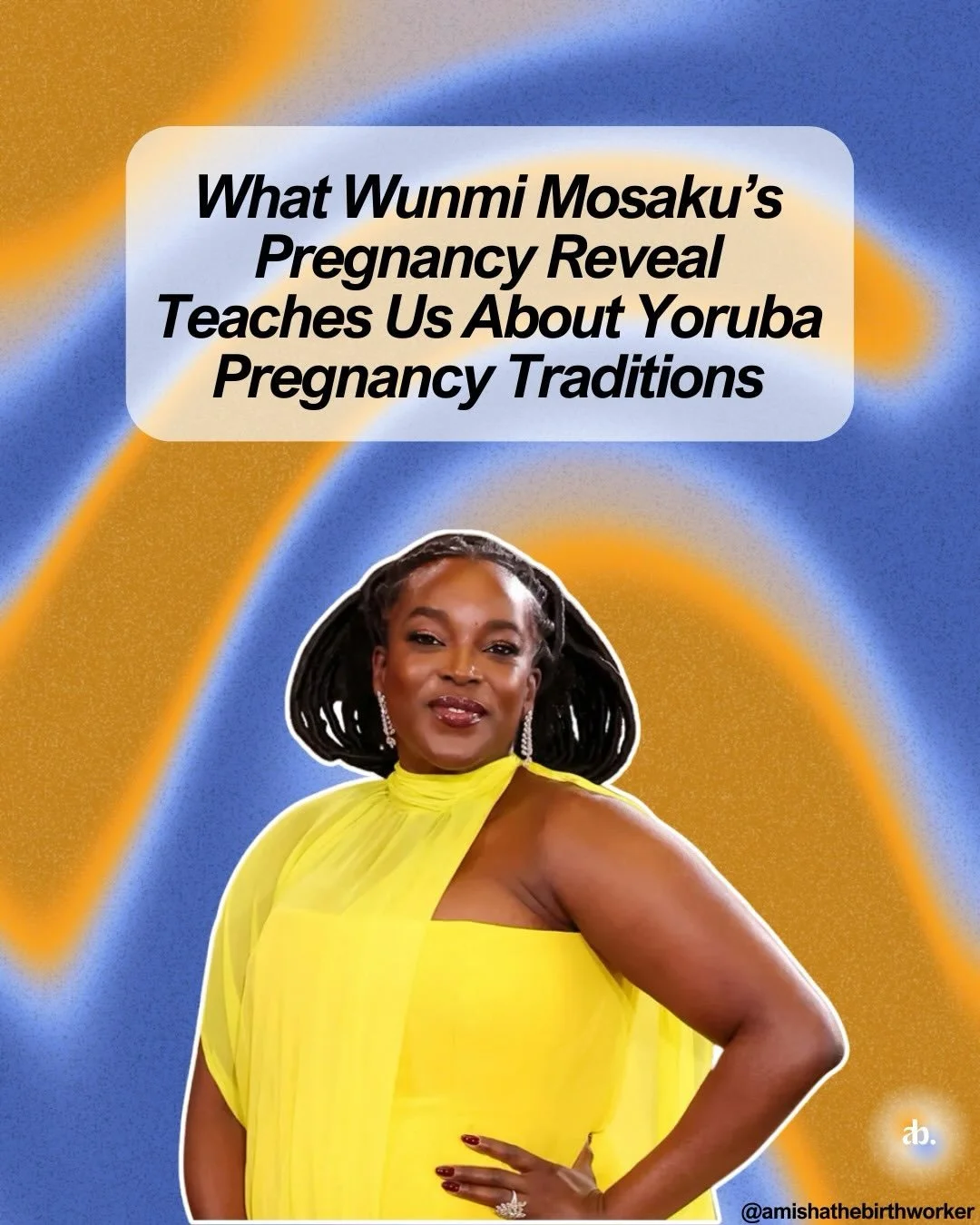 Earlier this week at the Golden Globes Wunmi Mosaku revealed her pregnancy in a moment that was as powerful as it was personal.

In an essay with Elle Magazine she explained that in her Nigerian culture, pregnancy is not typically announced publicly 