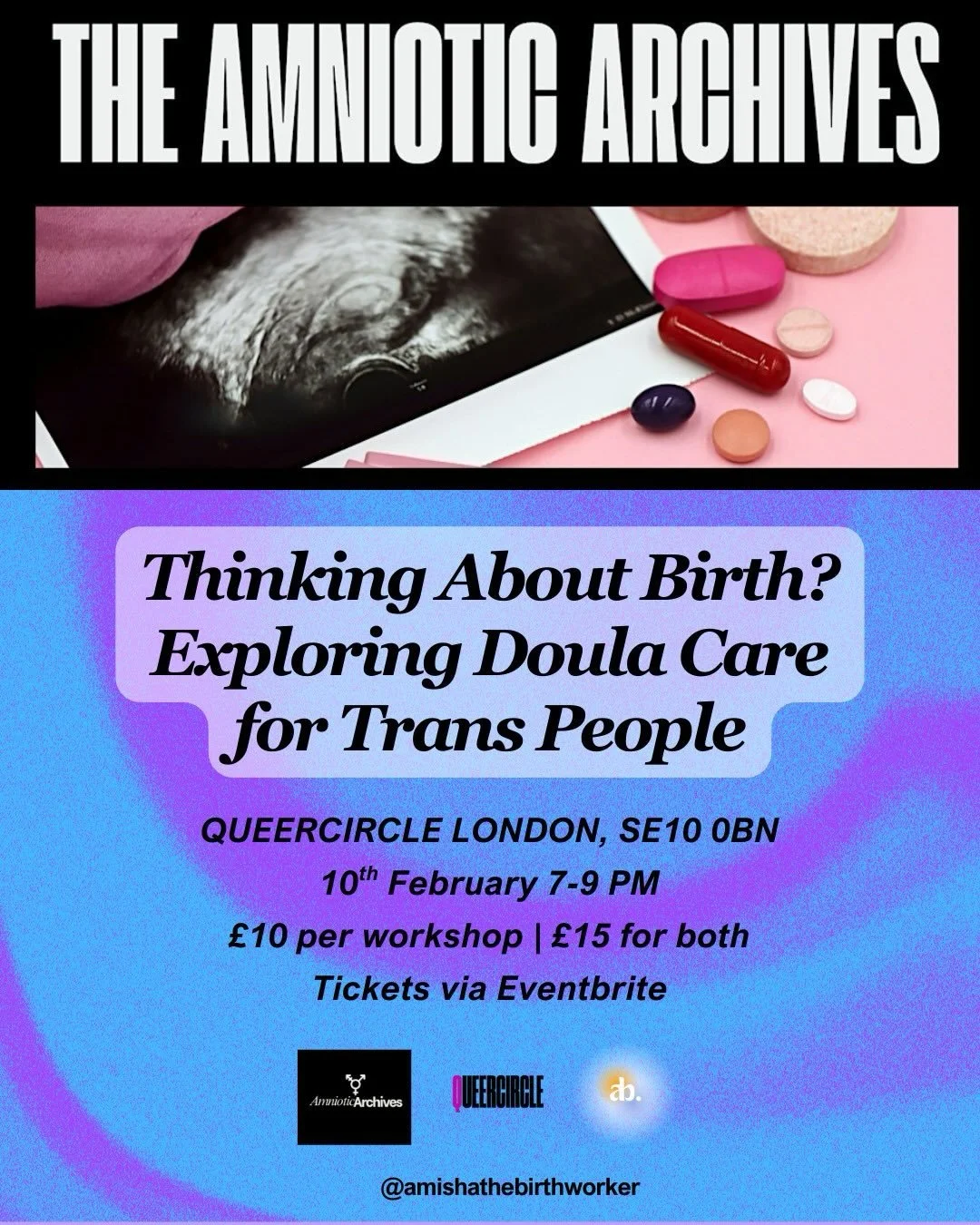 ✨ Happy LGBT+ History Month ✨

This February, we&rsquo;re creating space to learn, question, and reimagine birth on our own terms through Queer Birth Workshops at @queercircle 💛

Swipe through to read more about the two workshops on offer!

🧡 Explo