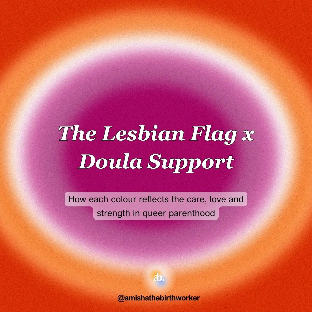 The Lesbian Flag x Doula Support

Each stripe in the lesbian flag holds a meaning and for me, as a lesbian doula, these colours mirror the powerful stages of support I offer through pregnancy, birth, postpartum, and parenting. 🌈

🧡 Dark Orange &nda