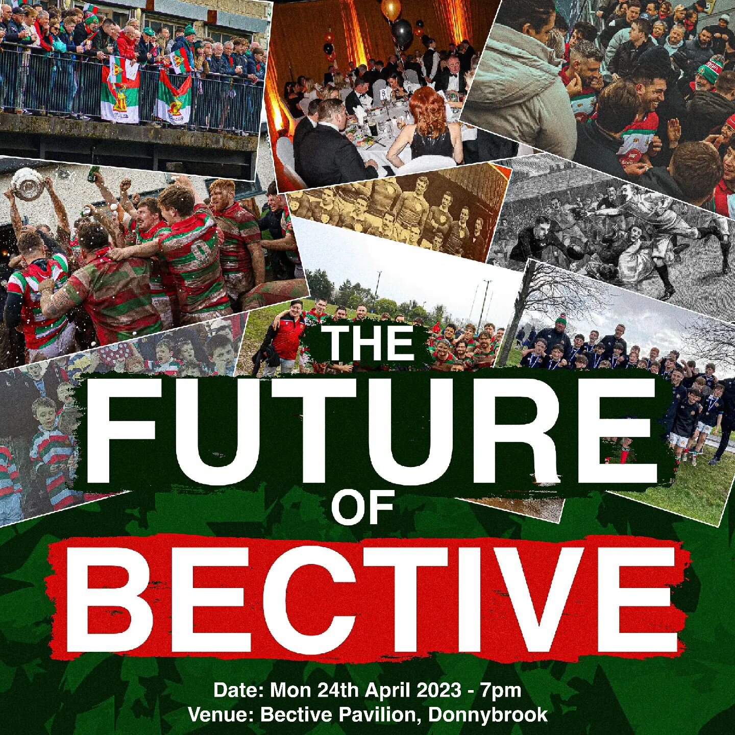 Bective are delighted to invite you to the &ldquo;Harvest Event&rdquo; which is the next step for the Club in the planning for &ldquo;The Future of&nbsp;Bective&rdquo;. 

As you know,&nbsp;Bective&nbsp;held an event in the Pavilion called the &ldquo;