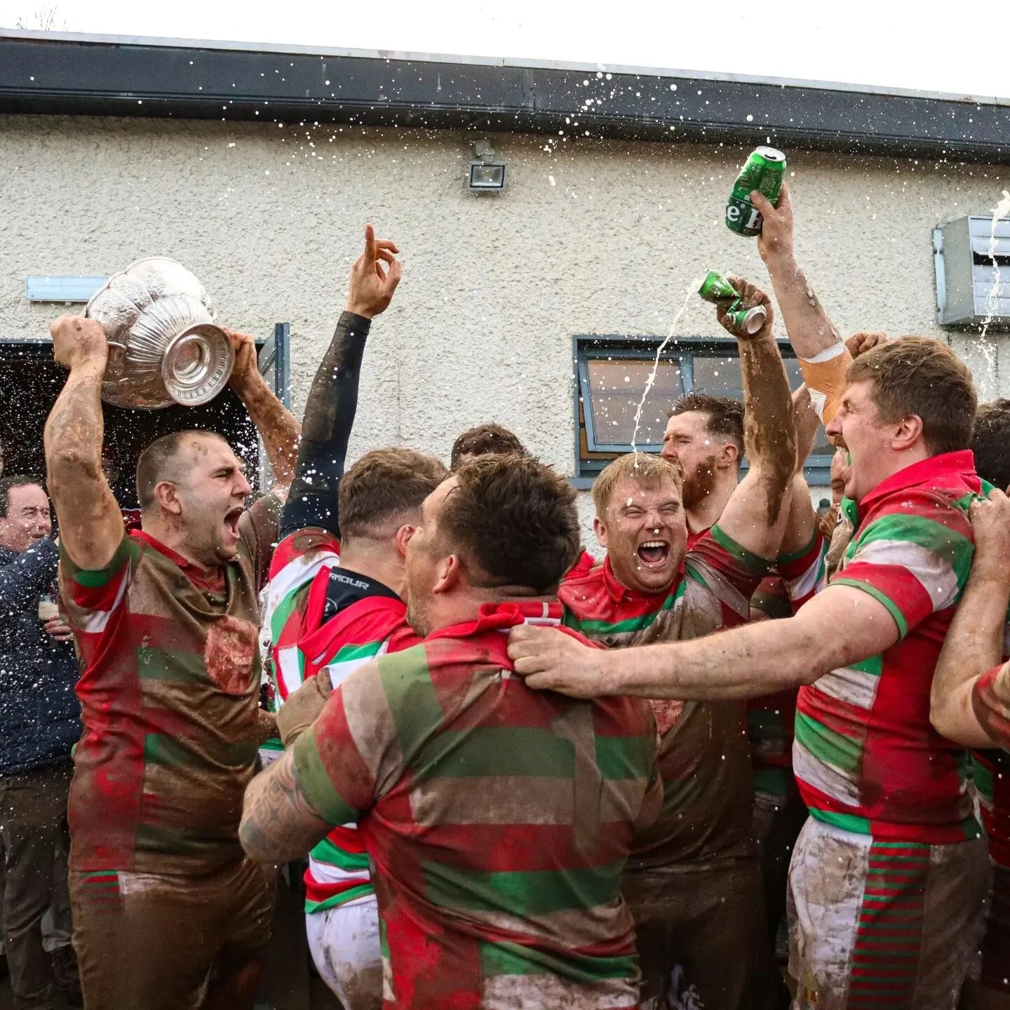 Leinster League Cups in the bag. Well done to everyone involved from the players to coaches to clubhouse staff to Executive to supporters to volunteers. 
Bective go forward into the knock out end of the competitions with the Spencer Cup Final this T