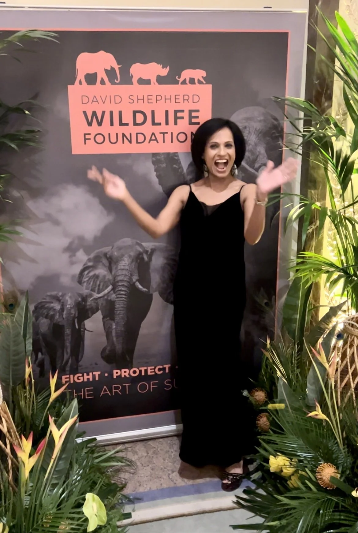 Jos Haigh at the David Shepherd Ball