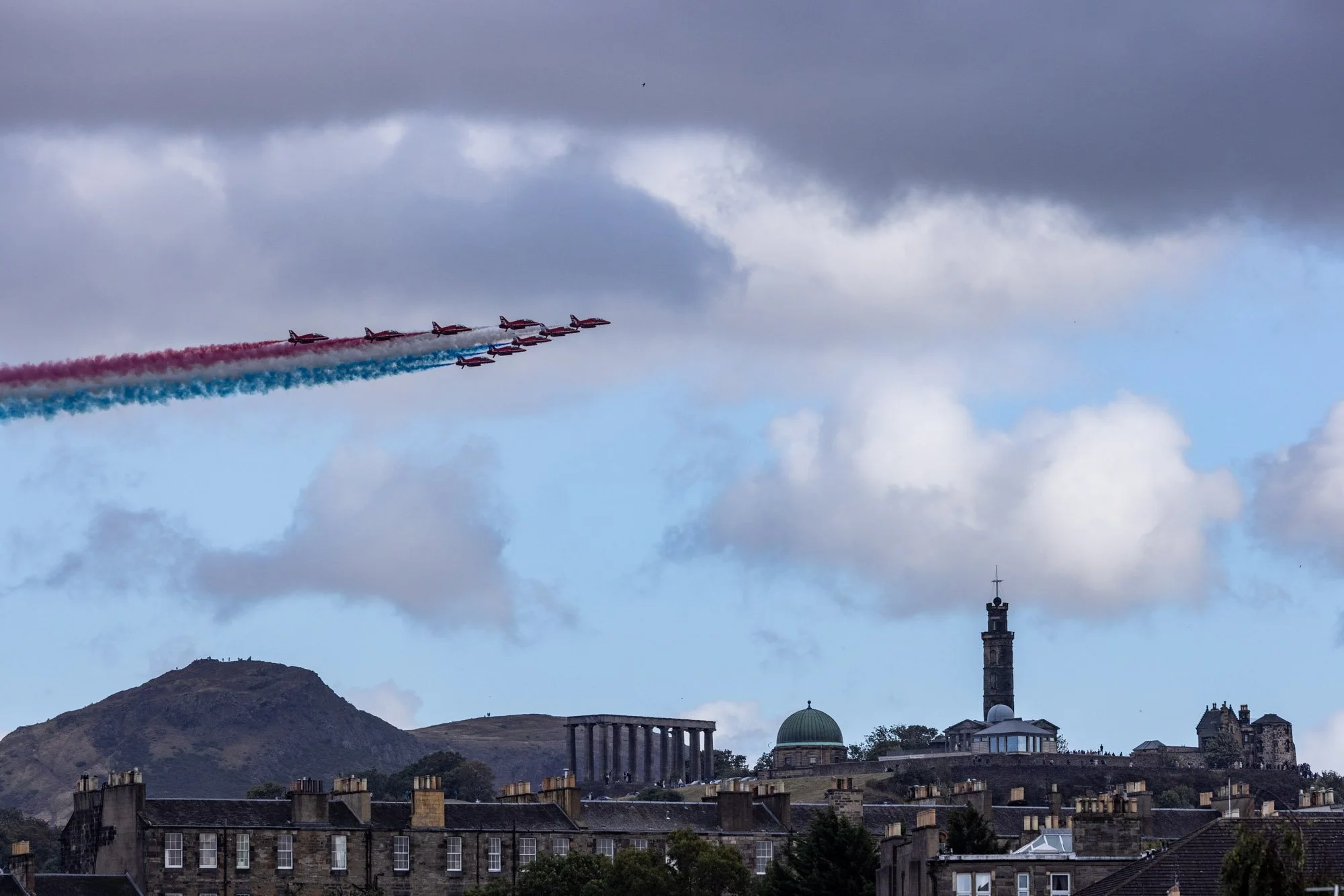 Red Arrows Fly-past