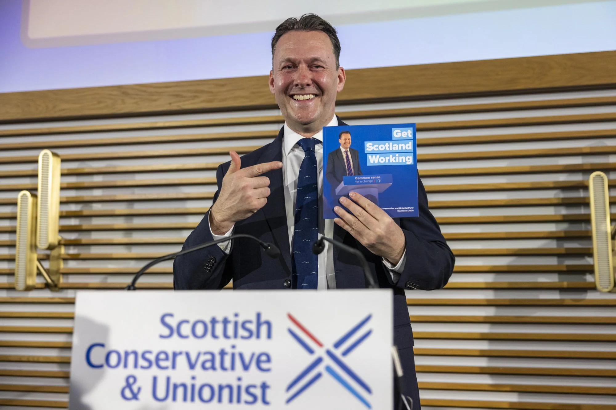 Scottish Conservatives Manifesto Launch