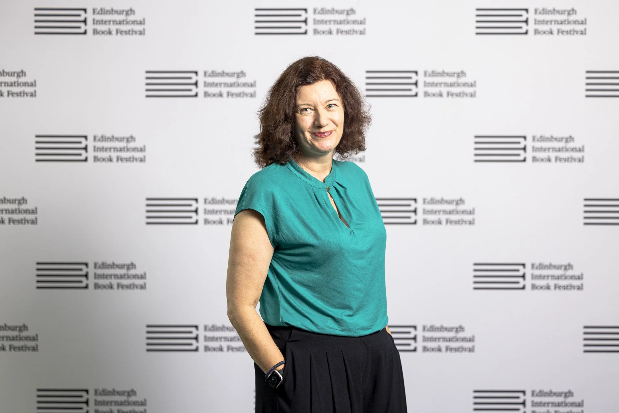 Professor Turi King at Edinburgh International Book Festival 