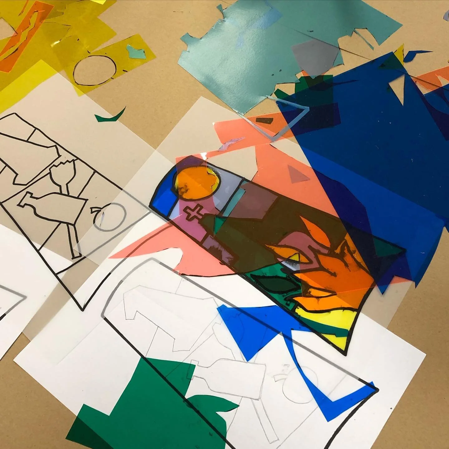 The last series of creative workshops held by Lena and Carina this autumn, takes place at Stadsarkivet in Malm&ouml; and are based on true stories that have taken place in the city of Malm&ouml;.

The first story is about the witch Inger Hyrren who i