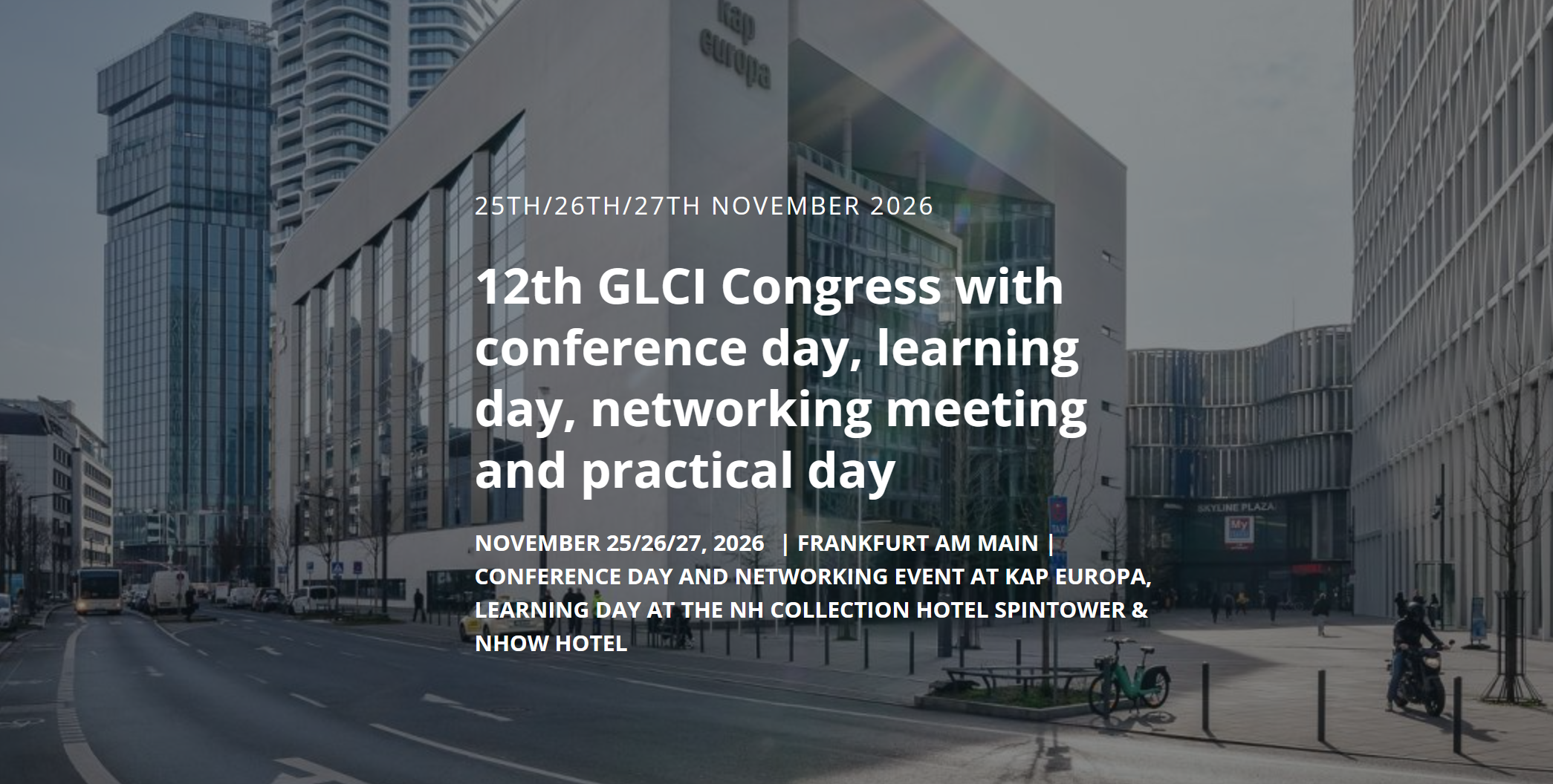 GLCI Konfernenz 2026 (Frankfurt)