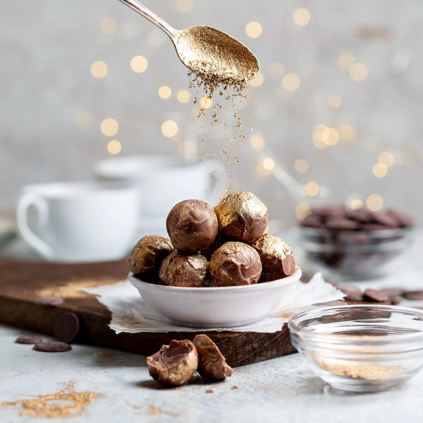 chocolate truffle making class for presents great ideas for food lovers