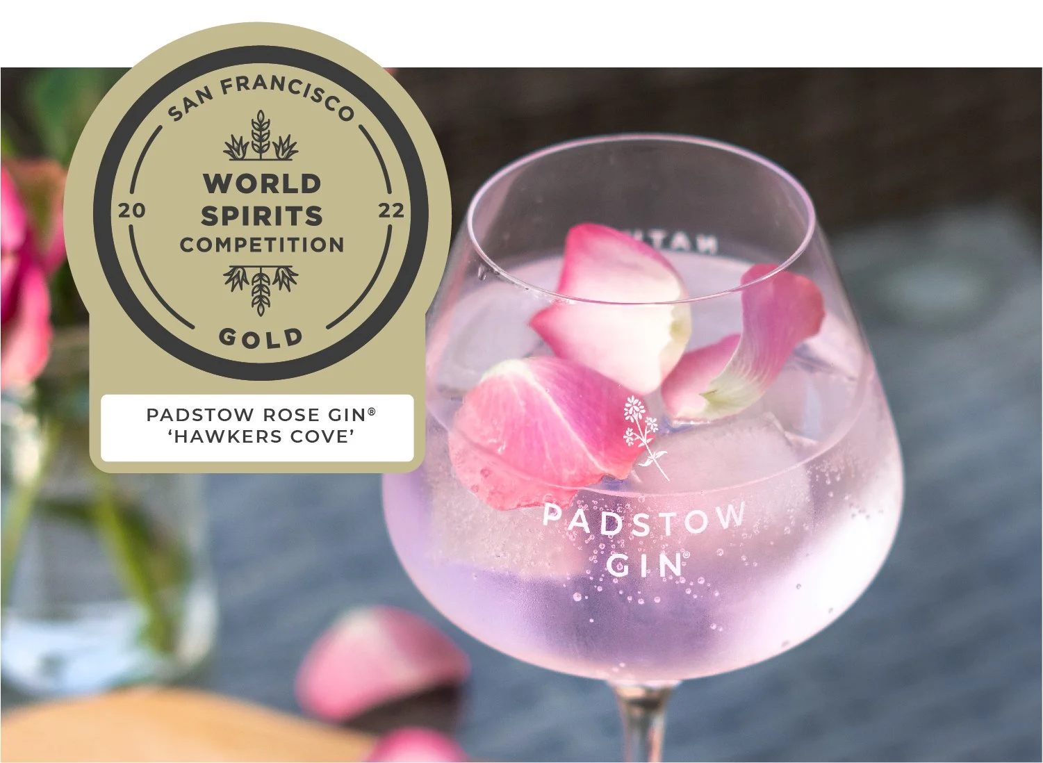 Padstow Gin® Rose 70cl — Padstow Spirits
