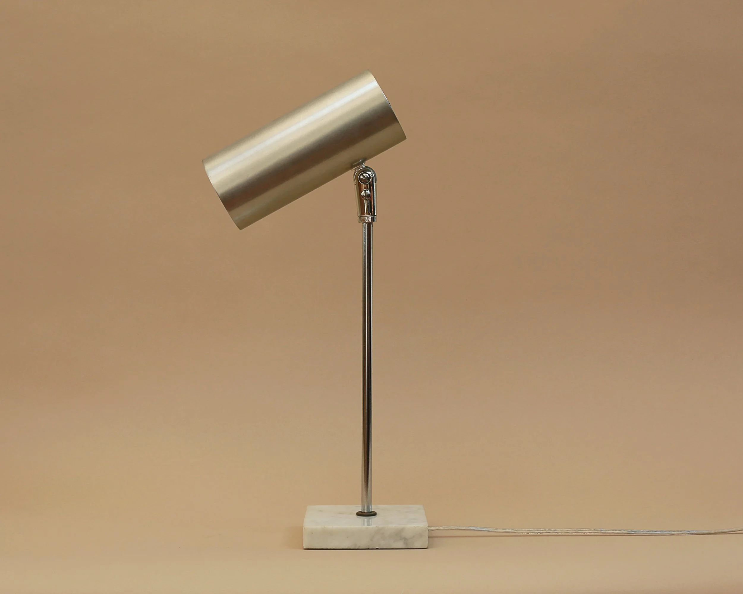 Vintage Koch Lowy Marble Chrome Table Lamp.jpg