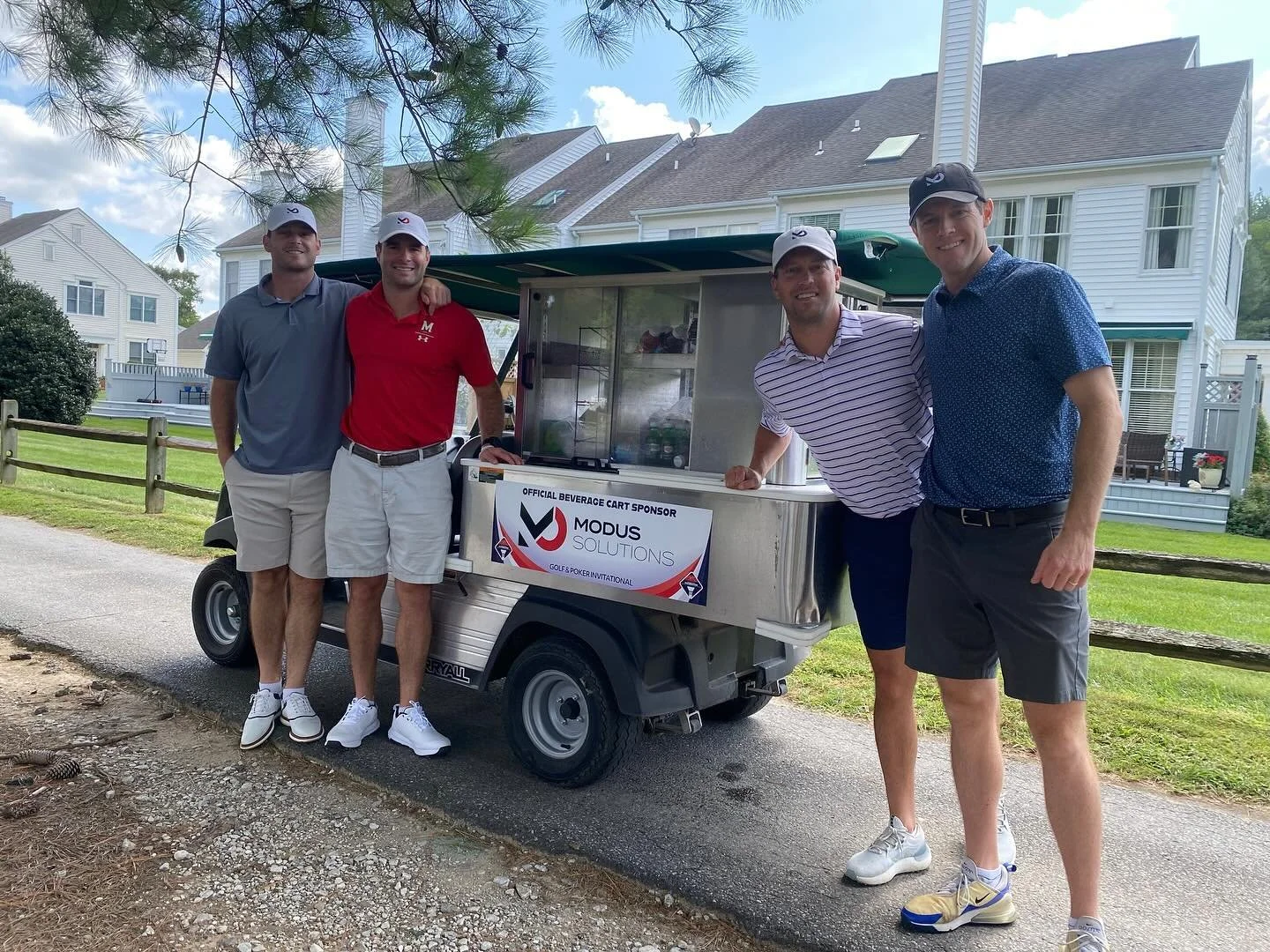 A great time last Friday at the Spencer Brothers Foundation Championship Golf Tournament at @queenstownharbor . Of course our whole team played their best thanks to the magic of the Modus hats. Their power can&rsquo;t be explained or controlled, but 