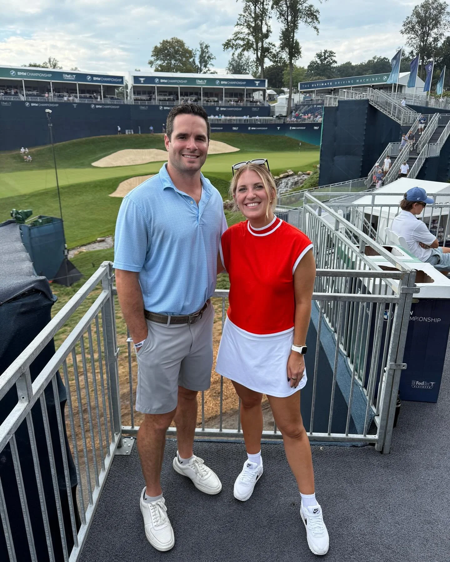 An incredible time at the BMW Championship last week at beautiful @cavesvalleygolfclub . Congratulations to all the golfers on an awesome tournament. Especially cool to see @scottie.scheffler as he continues to pursue all-time greatness! @bmwchamps