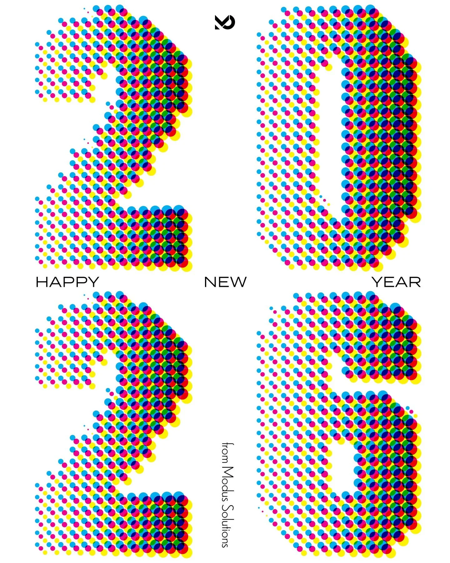 Resolve to be a good friend in 2026, especially when someone mentions their copier "acting weird again." Happy New Year's from Modus Solutions - we look forward to hearing from you and all of your good friends.