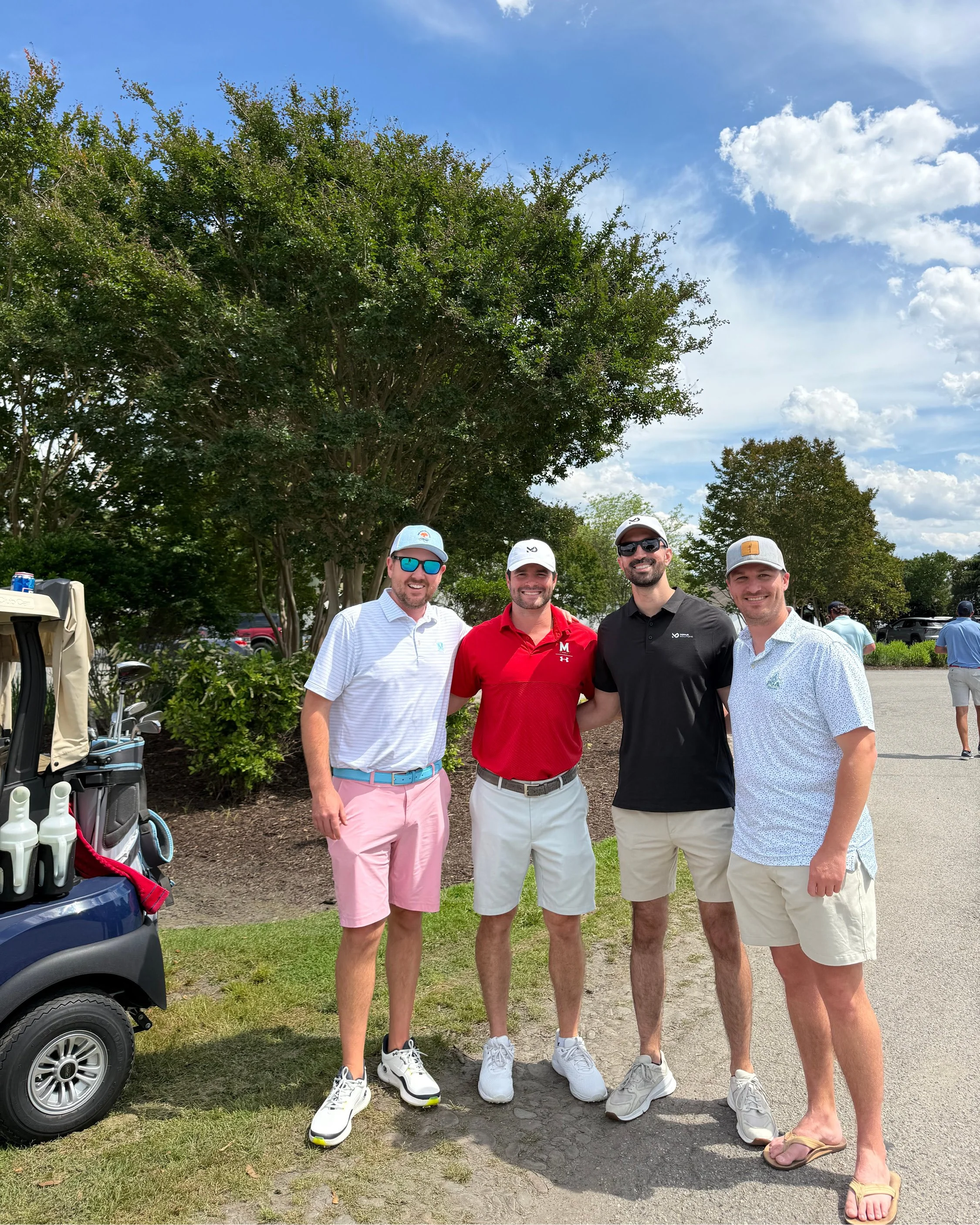Back at two of our favorite tournaments at @queenstownharbor Golf Resort. Perfect days to support worthwhile causes. Thank you for hosting team Modus!

@providenceofmaryland &rsquo;s 33rd Annual Moran Golf Classic
@chaneyenterprises &rsquo;s 27th Ann