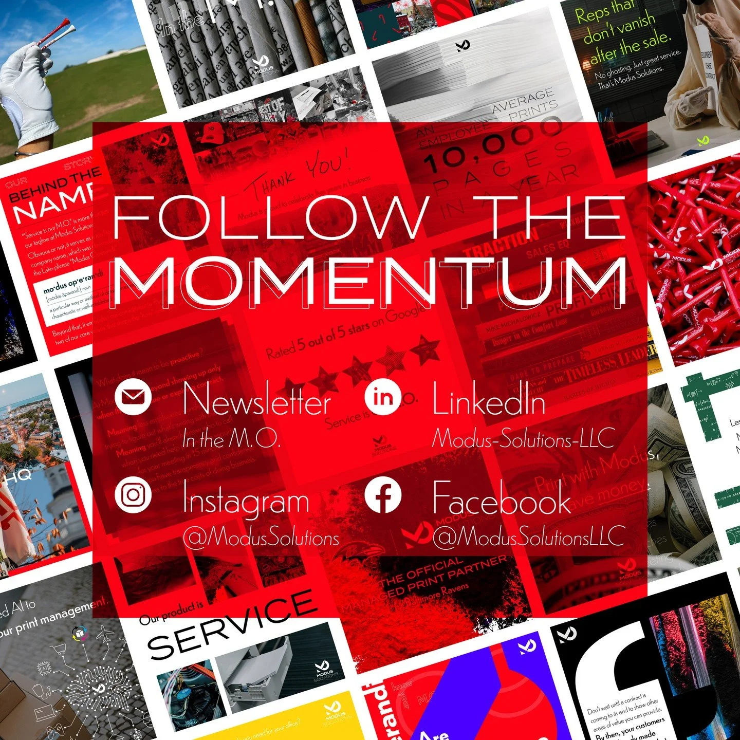 Today is National Social Media Day! Modus&rsquo; social channels are where we share the wins, the work, and where we&rsquo;re headed next. If you're already following along, thanks for being part of the momentum. If you're not, now's a good time to s
