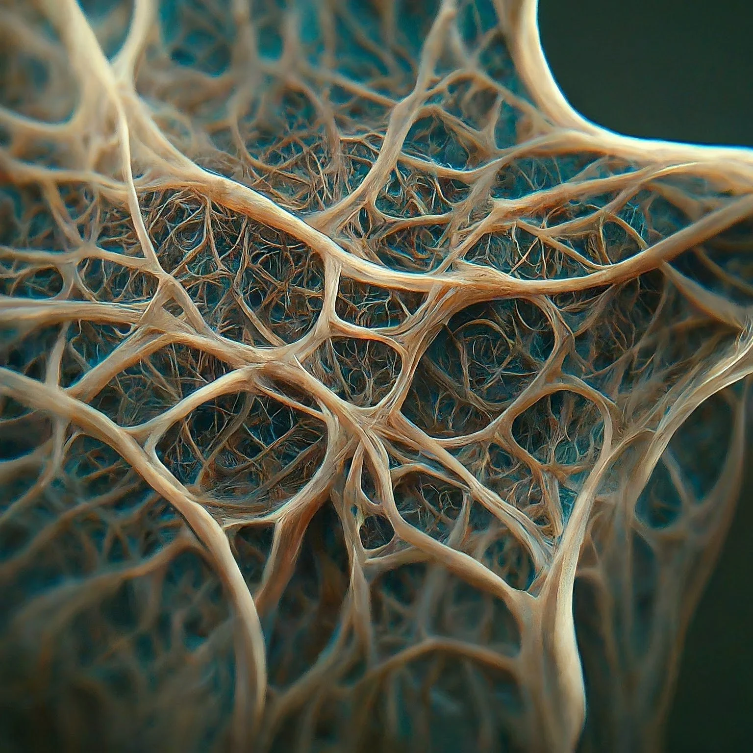 IA image of what fascial looks like