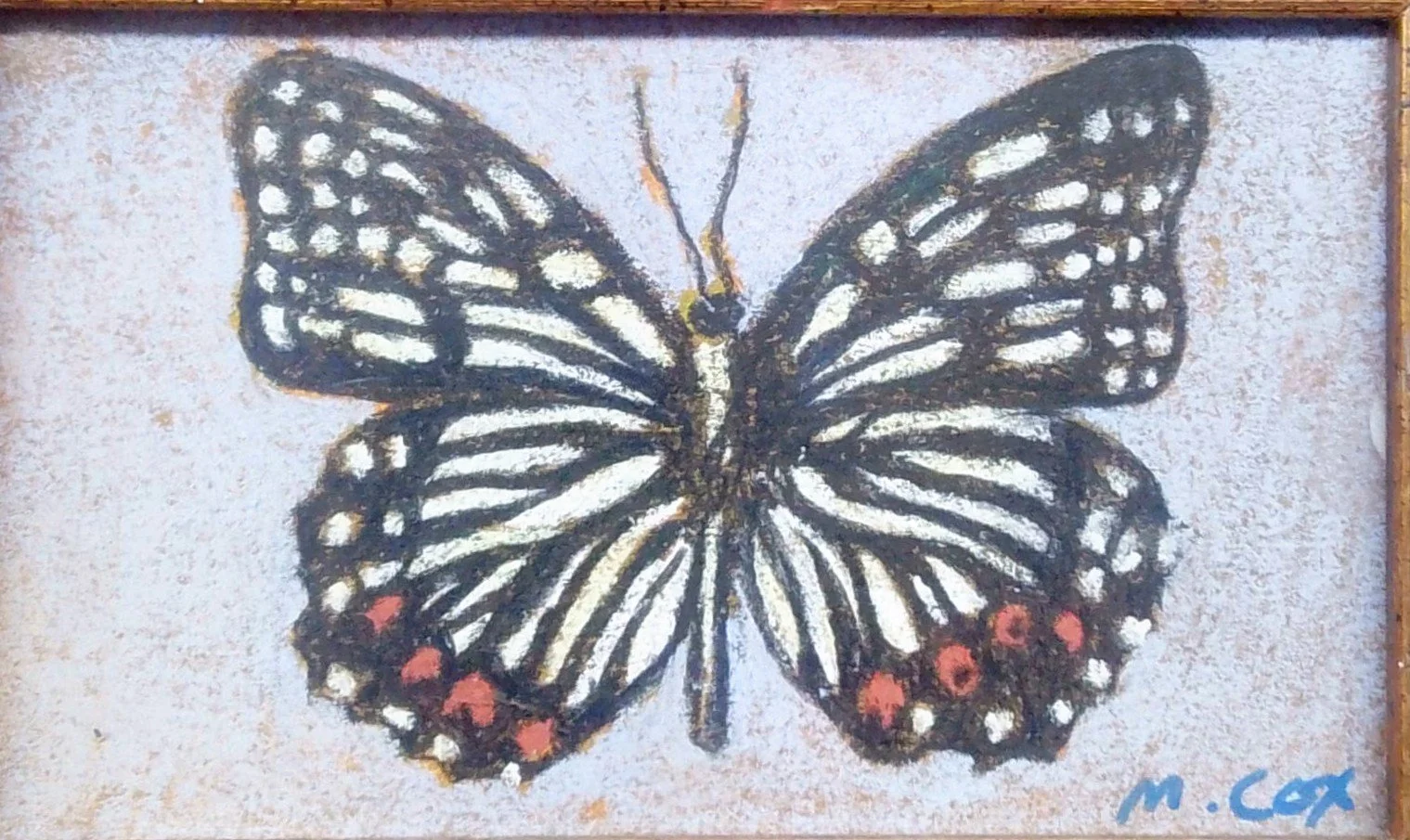 no title, 4" x 3",  pastel, 2026