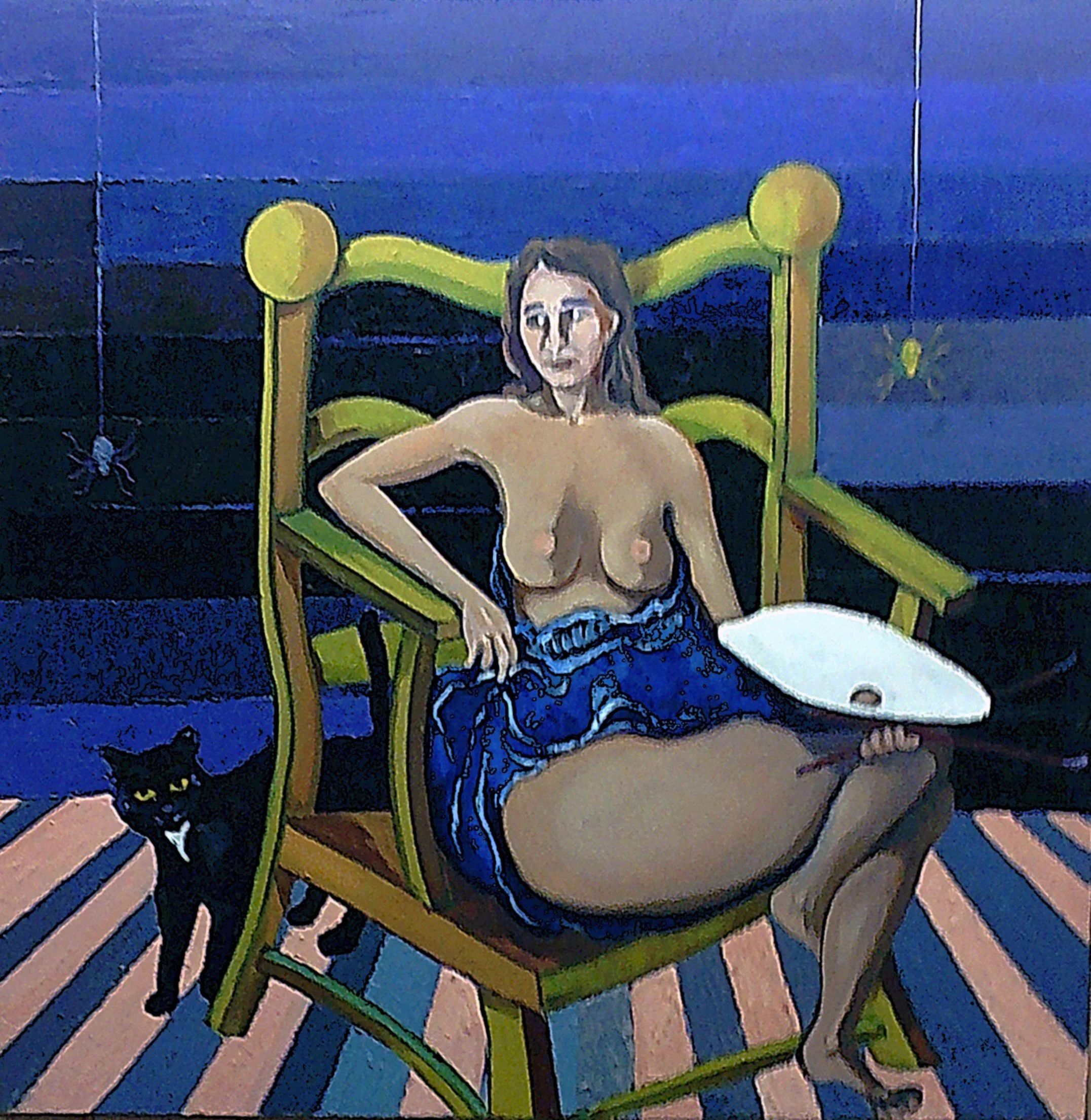 " peanut ", 36 x 36, oil on canvas, 2026