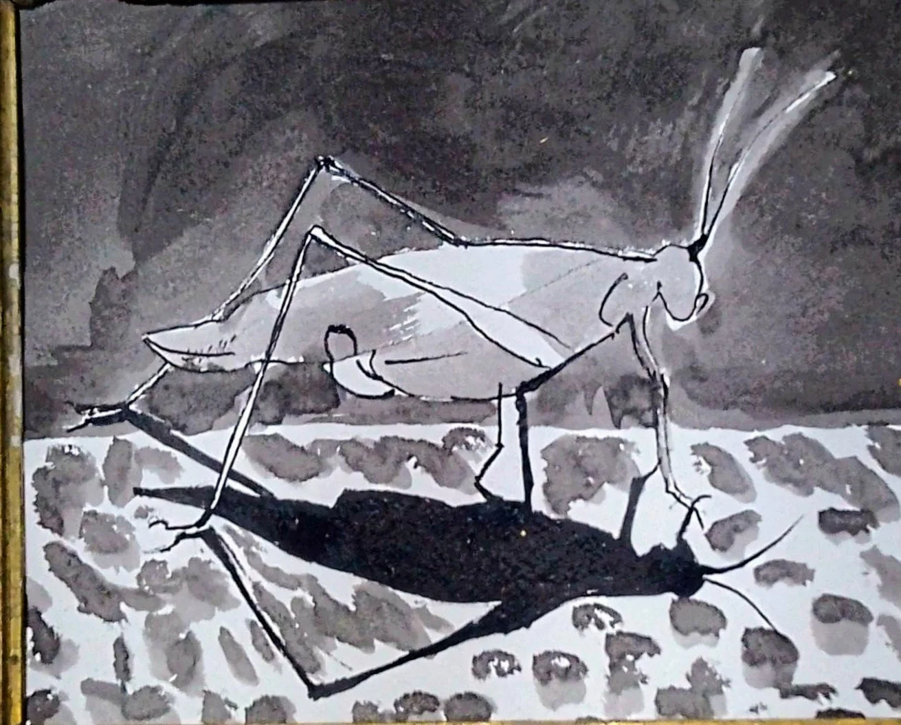 no title, ink, 9 x 12 , 2025
