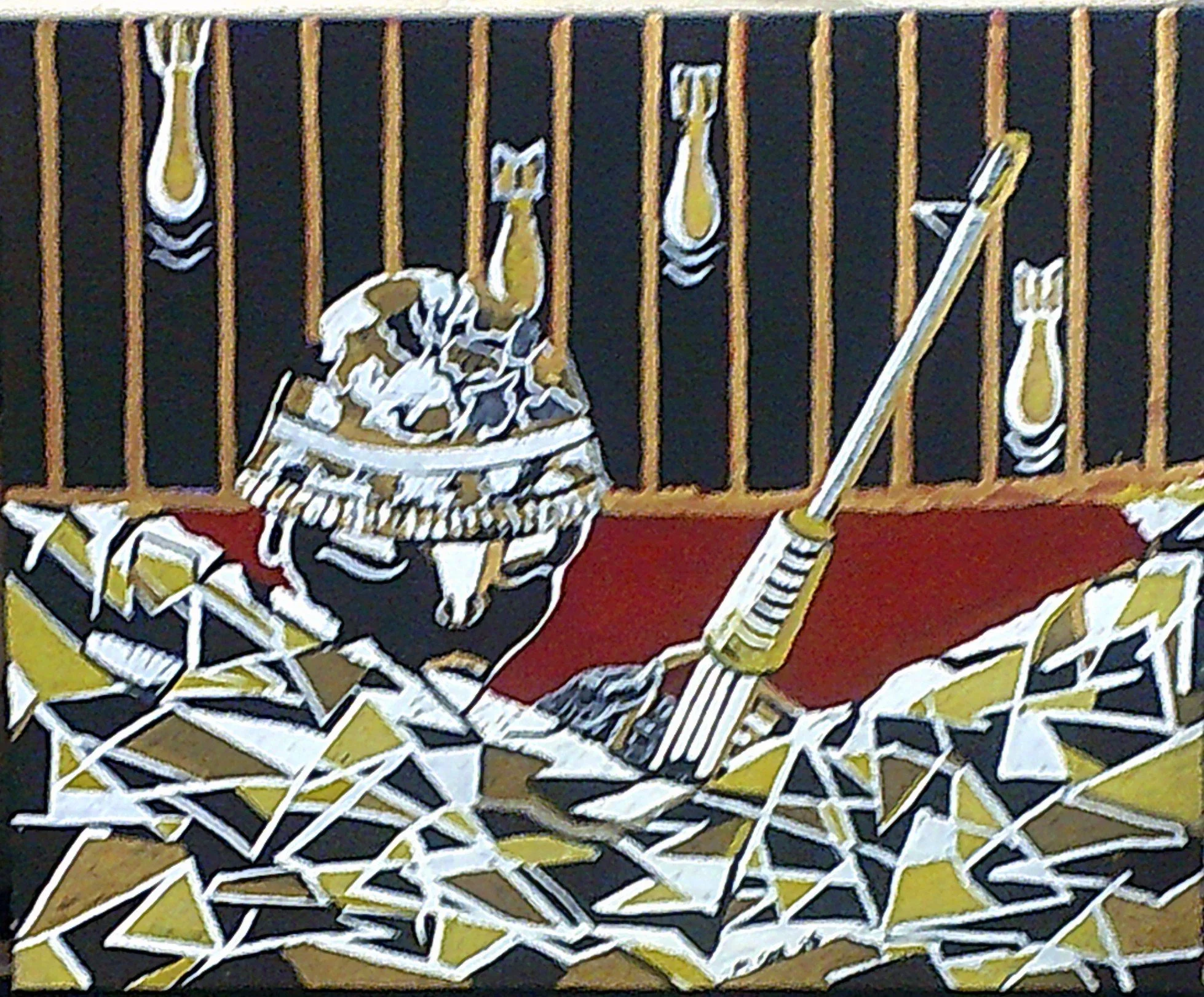 " the night sky " 16 x 20 , oil on canvas,  2026