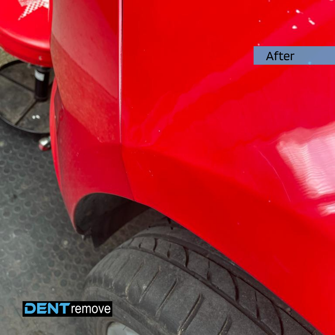 Large Crease Paintless Dent Repair | Dent Remove