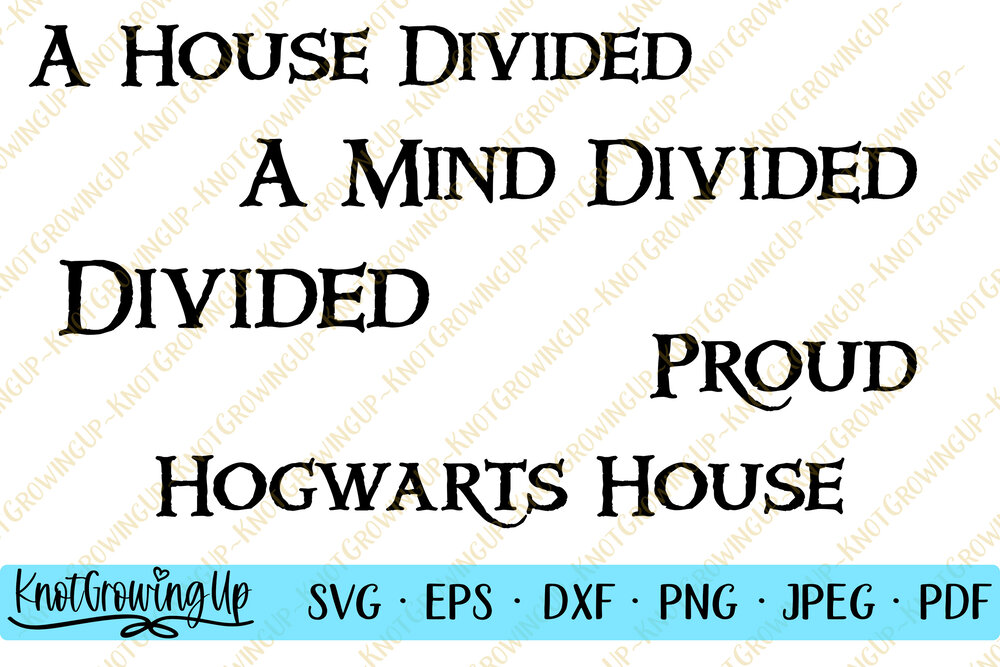 Ravenclaw Hogwarts House 2 SVG — KnotGrowingUp Designs