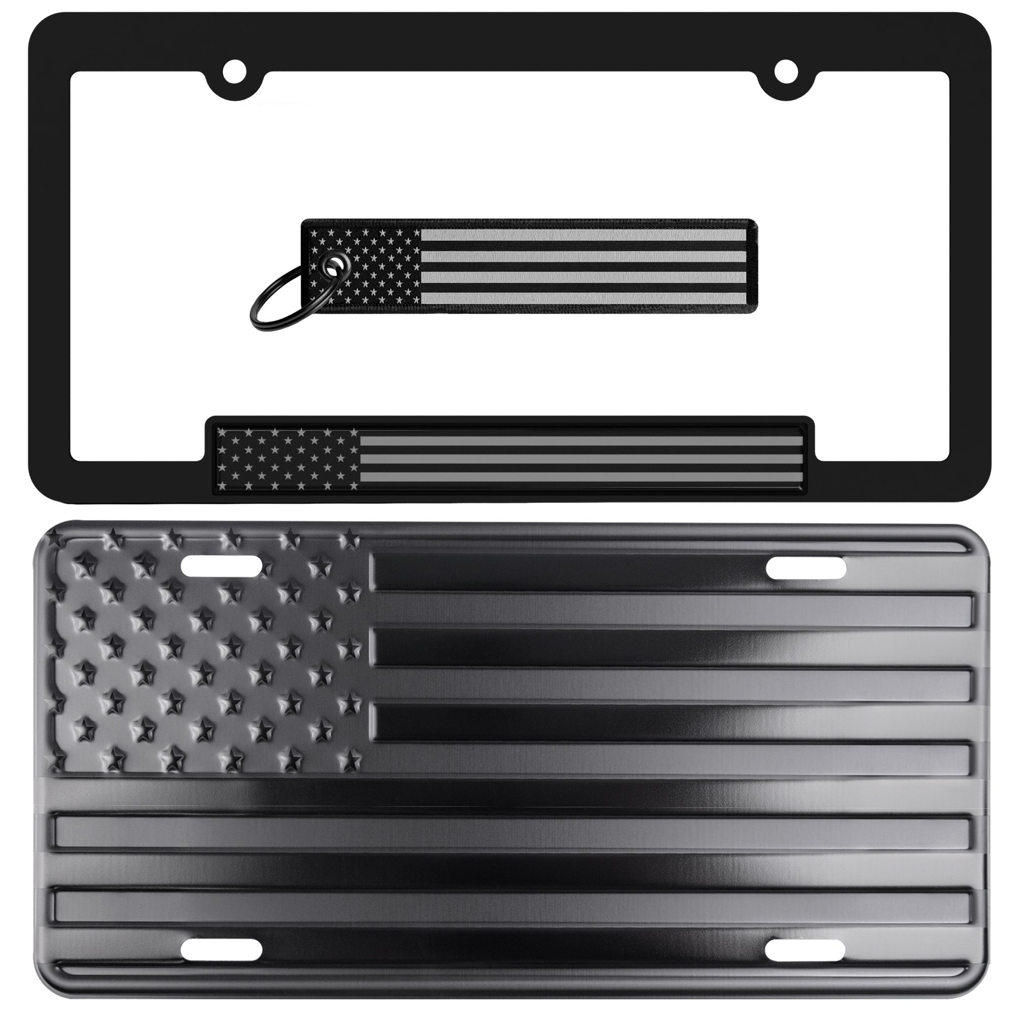 American-Flag-Combo-License-Plate-Frame-Black-Out-Dome.jpg