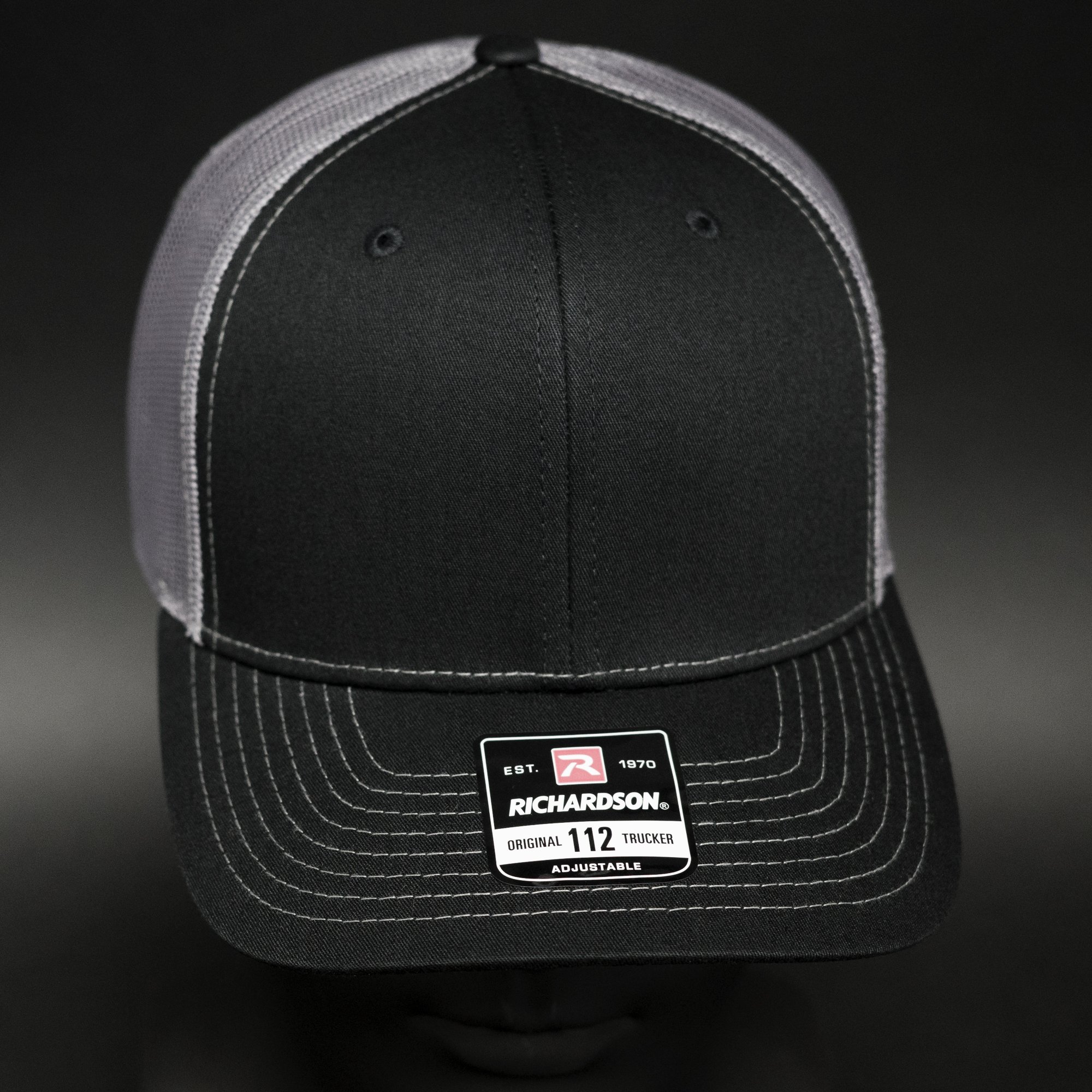 Richardson-Trucker-Hat-Black&Grey.jpg