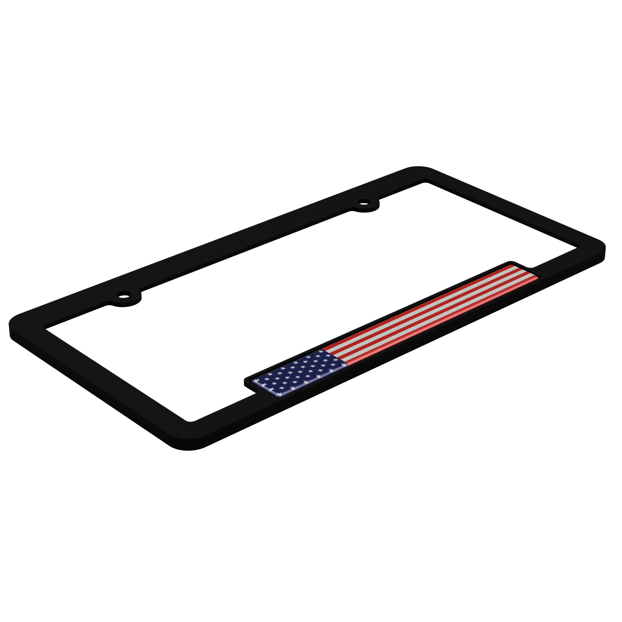 American Flag 3D Dome License Plate Frame Bracket 2000x2000 2.png