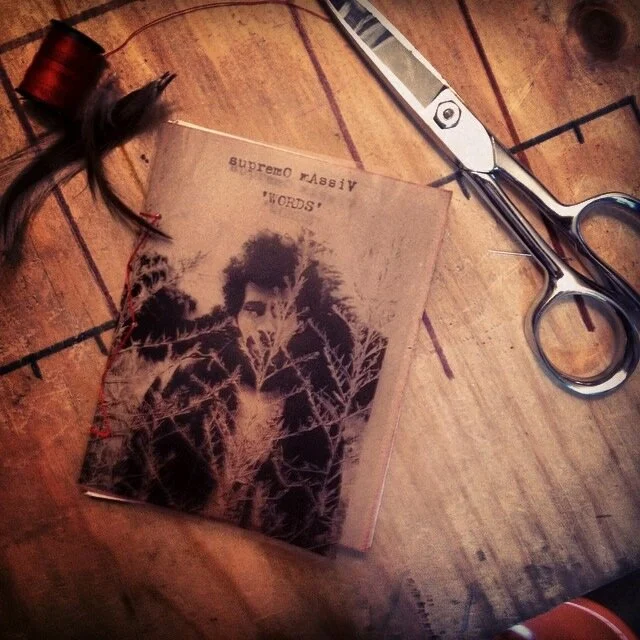 WORDS - by Supremo MassivHand Made Bookcontains 18 original poems &amp; songs © 2015