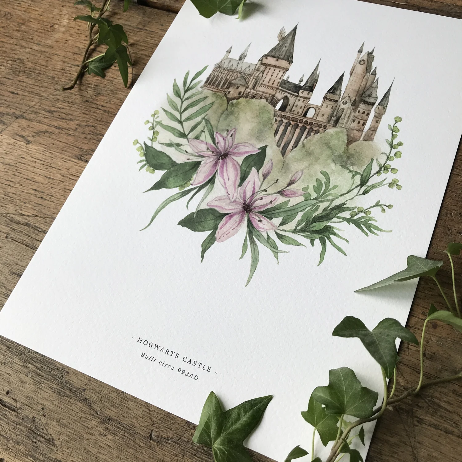 Herbology Chart Print Set — Georgiou Draws
