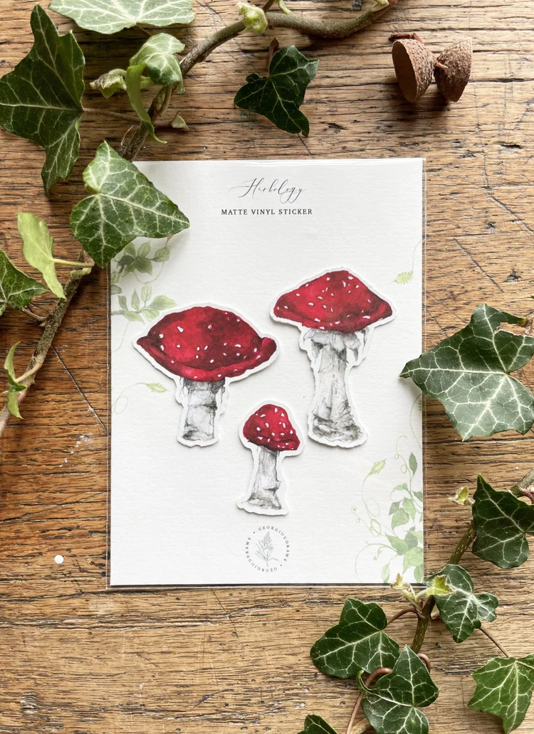 Herbology Chart Print Set — Georgiou Draws