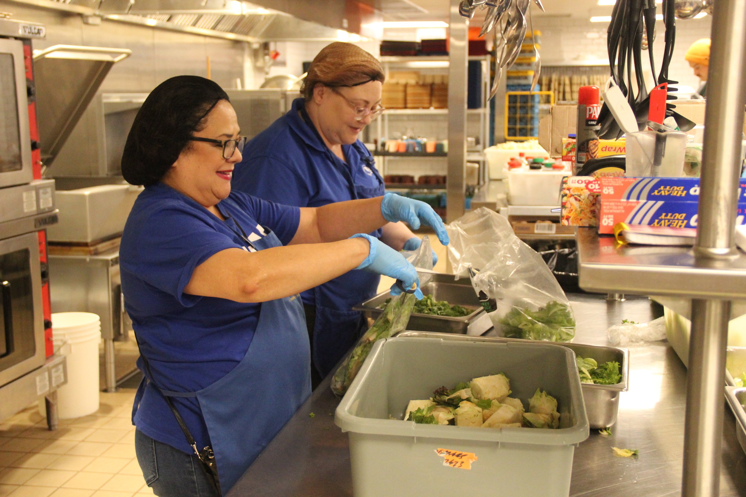 NCTC Staff working at Our Daily Bread in Denton(1).JPG
