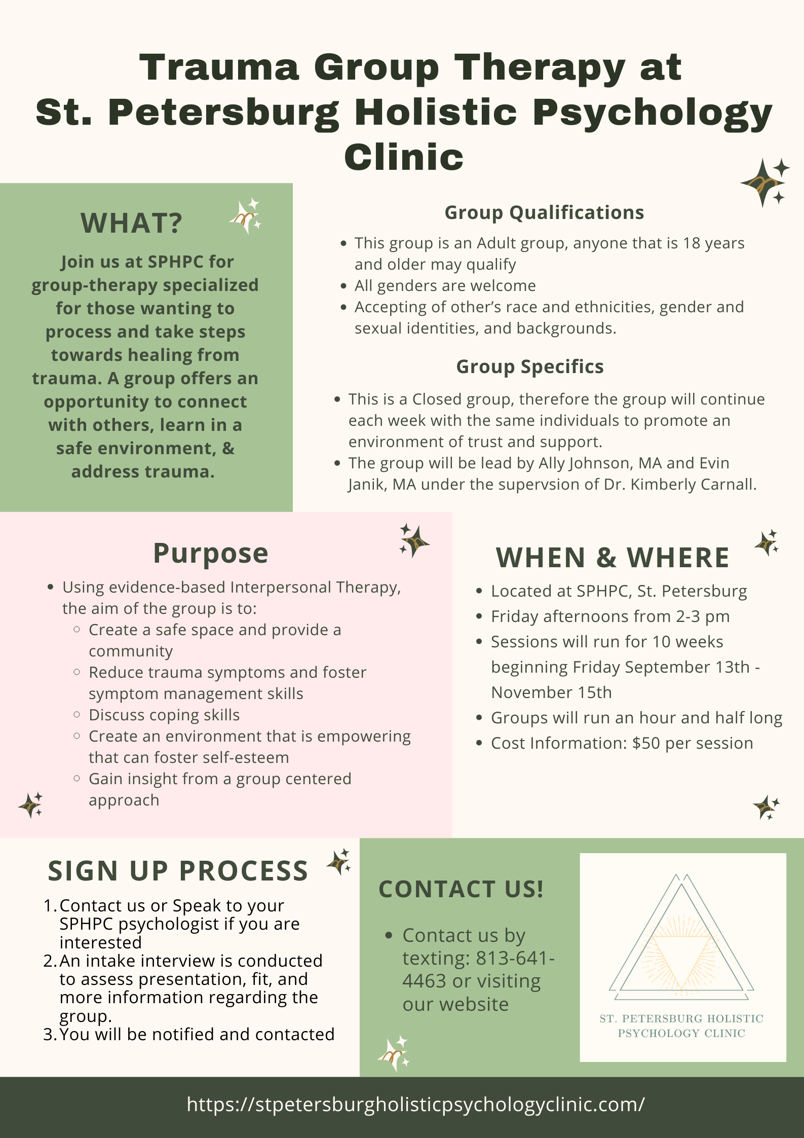 Trauma Process Group Therapy