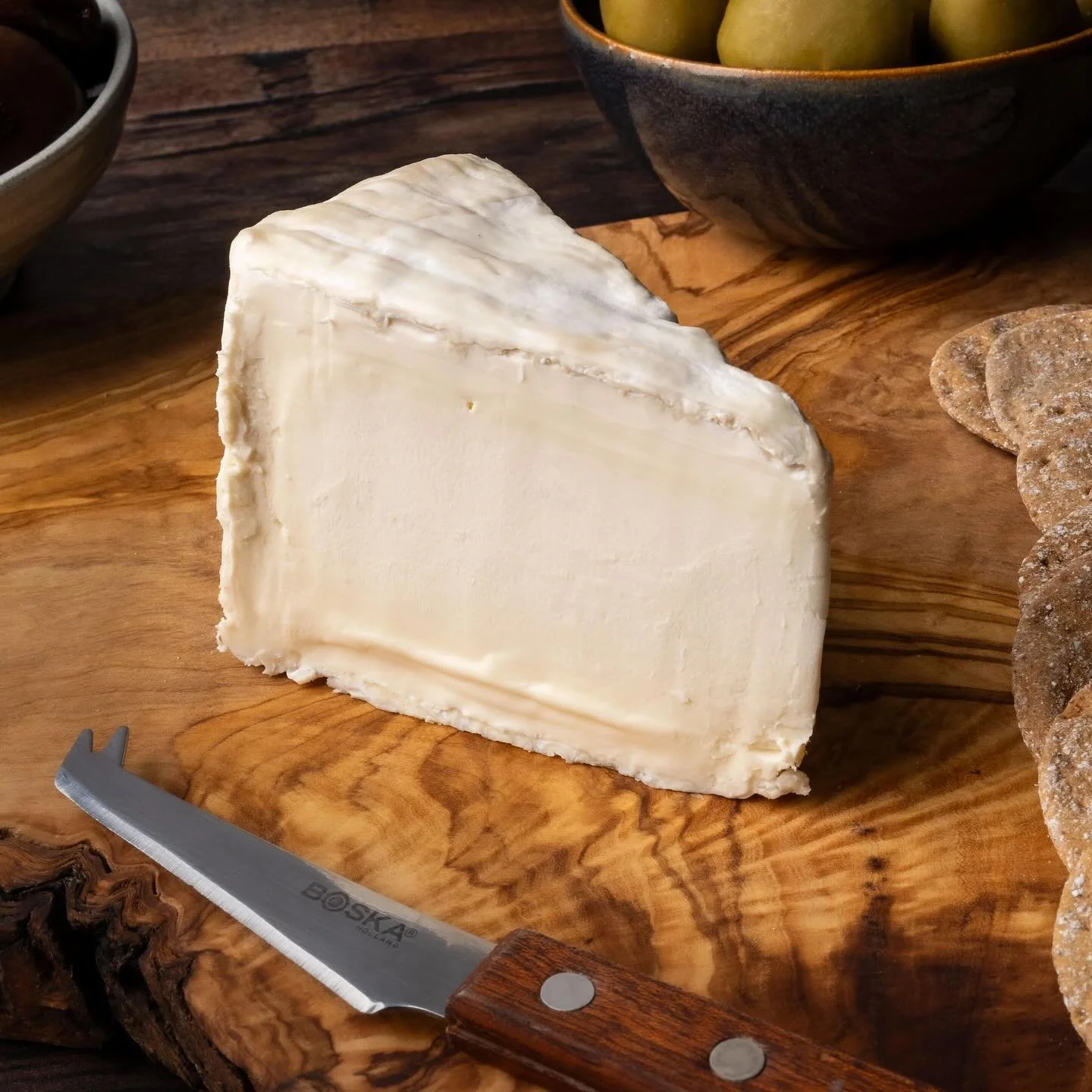Cheese Of The Month For August: 

Delice de Bourgogne is a French triple-cream cheese from the Burgundy region 
It&rsquo;s known for its rich, creamy texture, smooth mouthfeel, and mild, slightly tangy flavor. 

The cheese is made by adding cr&egrave
