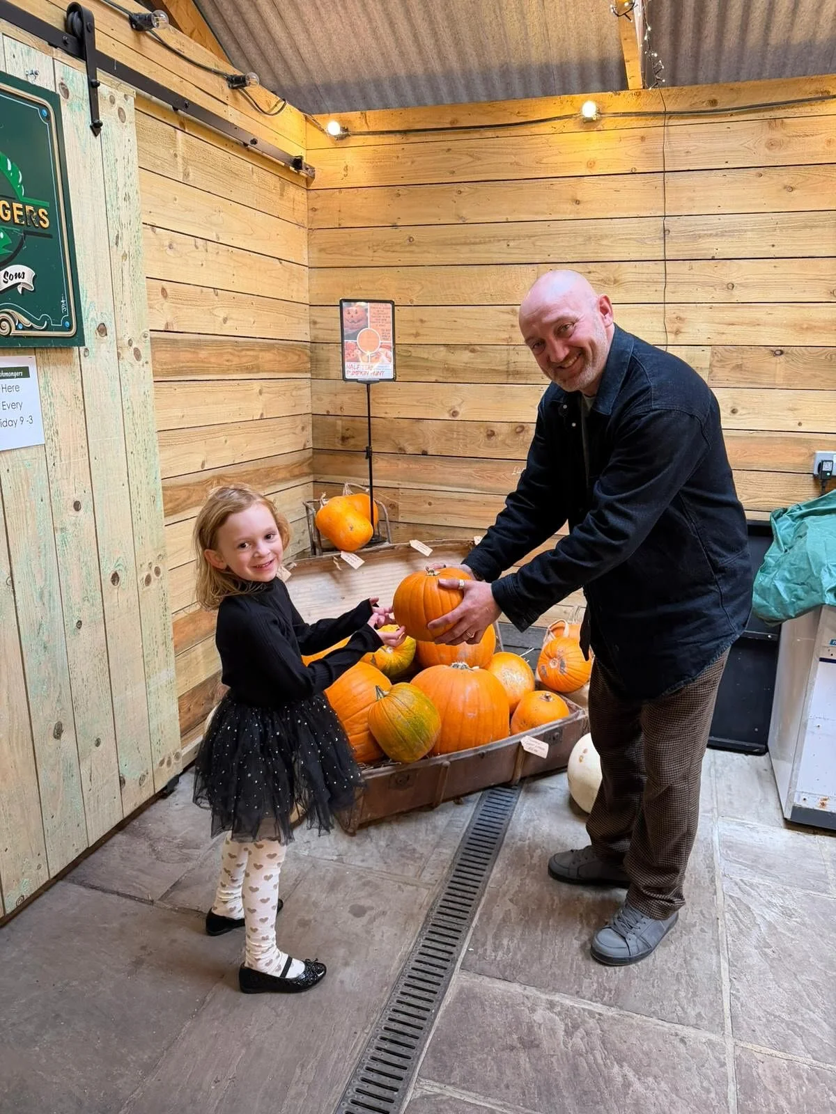 First winner of a pumpkin! Now, it&rsquo;s not going to rain all week so come along and join our pumpkin hunt, win a pumpkin and possibly an Autumn hamper of goodies (child friendly!) 

-  buy a garden ticket from the Farm Shop (children free)
-  fin