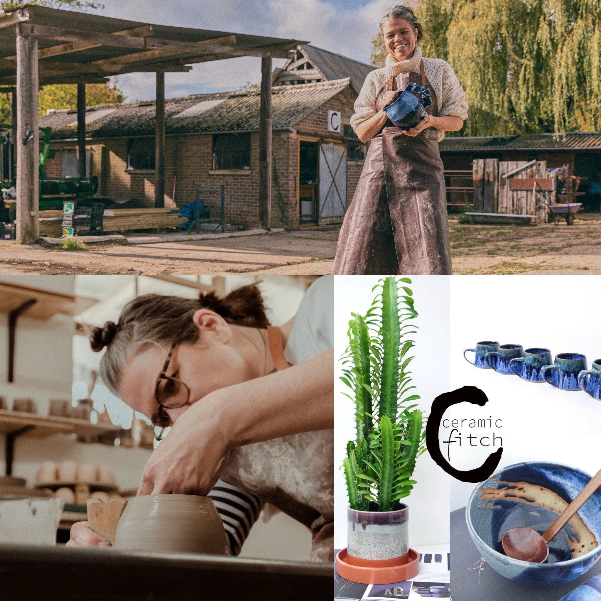 Julie Fitch will be bringing her beautiful ceramics along to the Markbeech Winter Fair on 22nd November 11-4. 

I love blue in my kitchen and this will be on my list of 'must haves' from the Fair.  Stunning bottles which look perfect for holding a bo