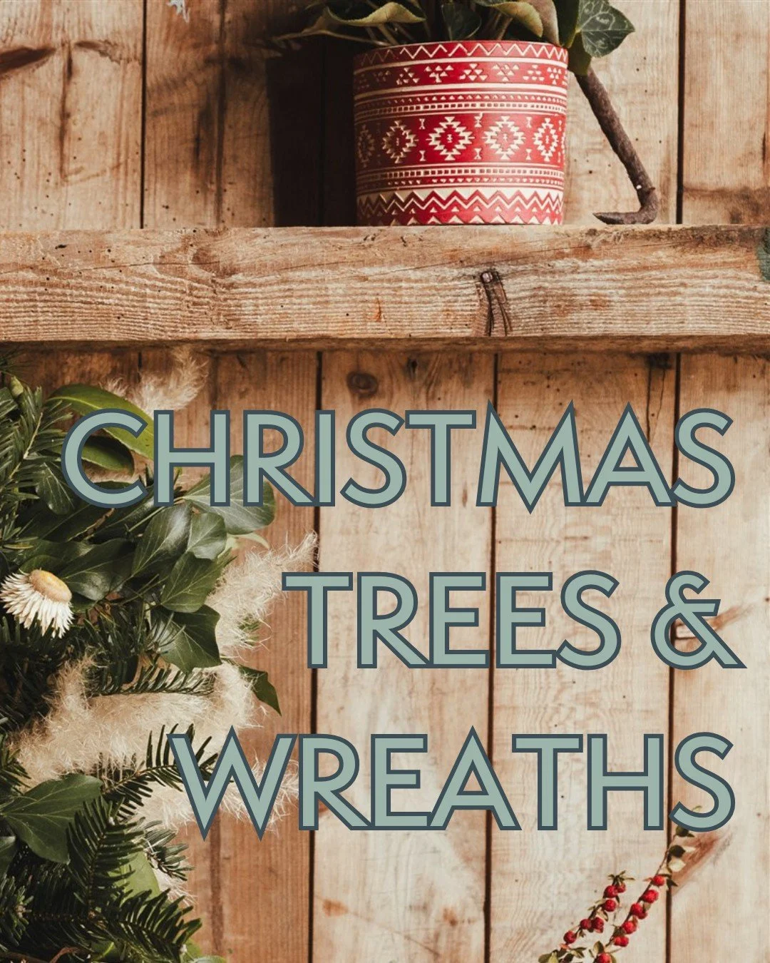 Christmas trees and festive wreaths for sale.

Visit The Barn at Falconhurst Farm Shop to choose the perfect tree, with prices starting from &pound;45 for a 5ft Nordman Fir.

We've also got some beautiful festive Wreaths made by @flowersbyholly_, per