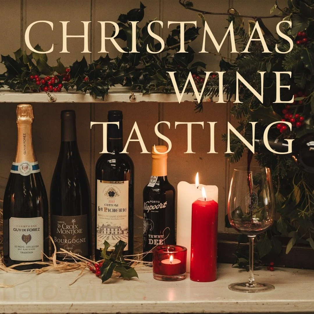Free Christmas wine tasting on Saturday 6th December 11am to 2pm.

The festive season is a great time to relax and spend time with family and friends, to indulge in a fine wine, share a rich, decadent port or add some sparkle to the holidays.

We wou
