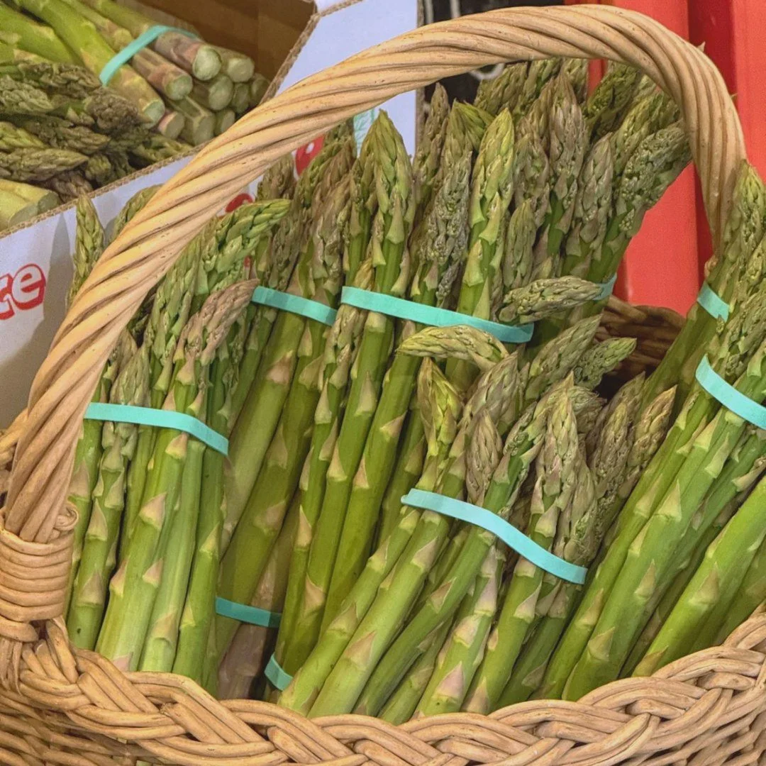 We have some amazing fresh and local produce in the Farm Shop.

Asparagus from @birchden_asparagus, which will be our last for this season, so be quick, when it's gone it's gone.

Strawberries from @hughlowefarms, which are so sweet and juicy and sti