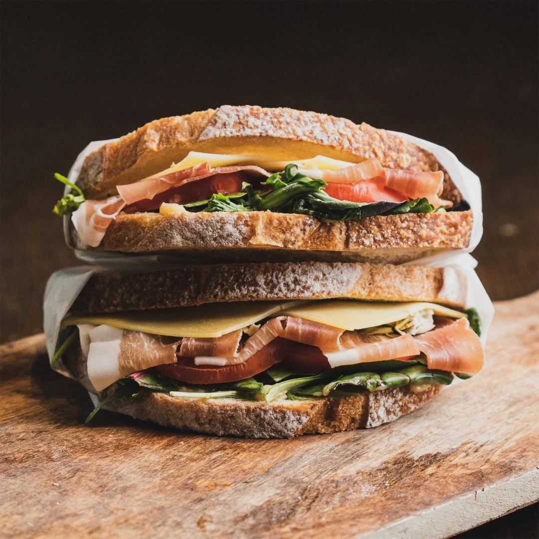 Sandwiches &amp; Salads in the farm shop.

Starting on Saturday 20th June we'll be launching our summer food menu, offering a variety of freshly made sandwiches and salads every day alongside our other savouries, cookies and cakes.