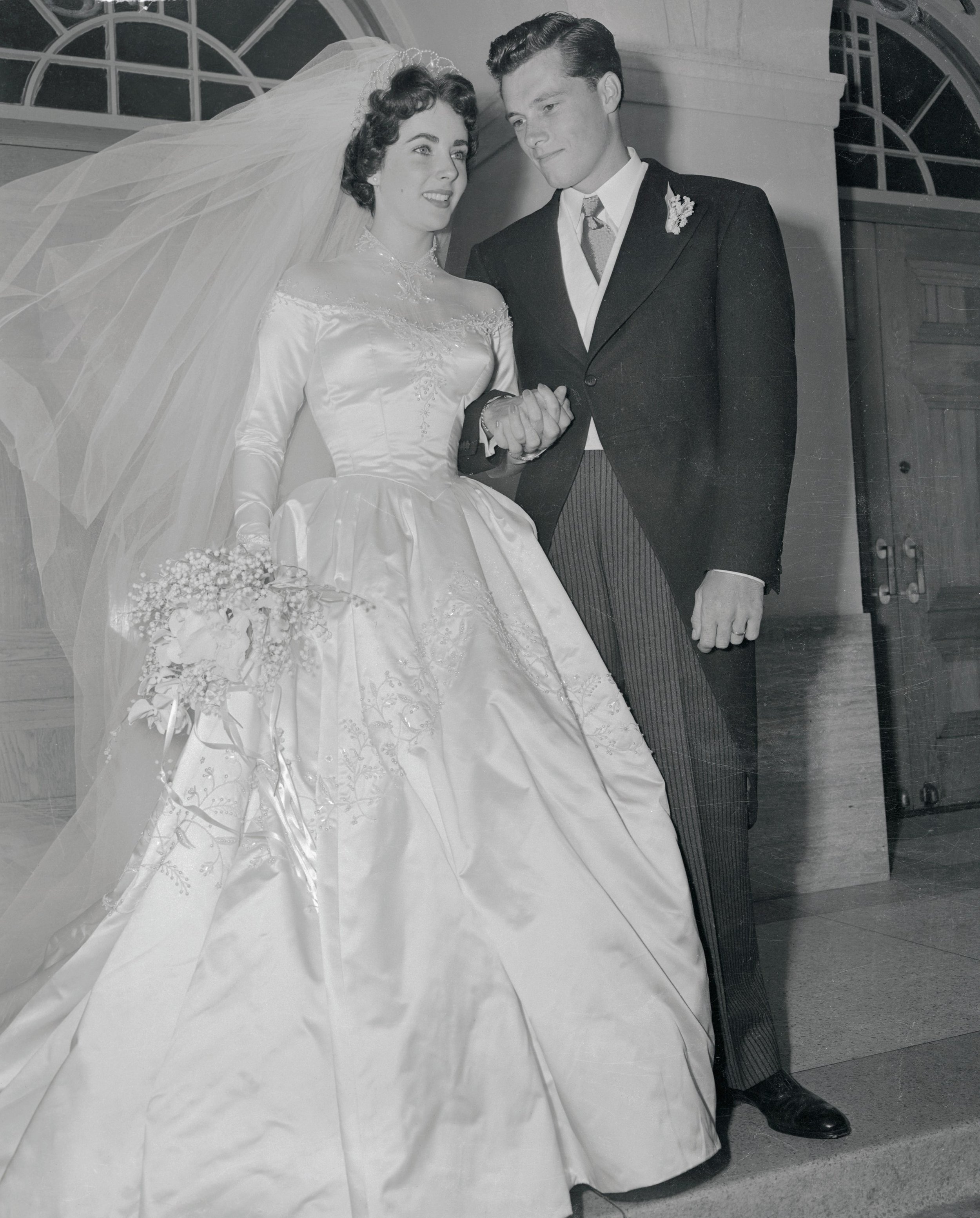Elizabeth Taylor wedding 1950
