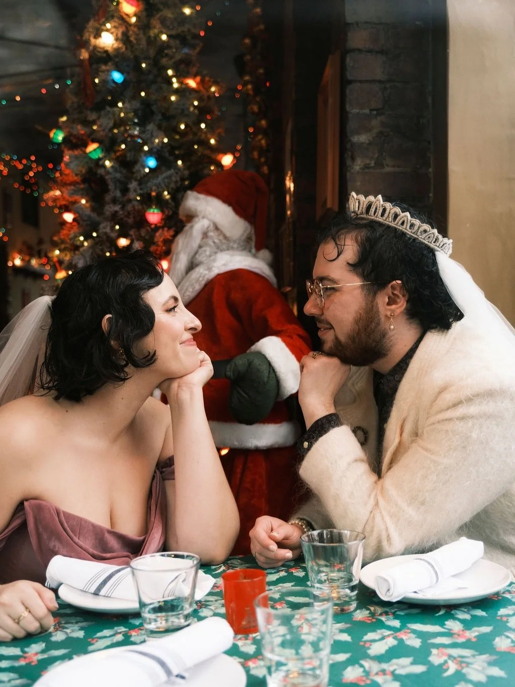 ✨Looking back on 2025, as much as I love the hunt for rare finds or the tiny details of a restoration, it&rsquo;s really the people who make this work so rewarding.

Seeing our Jersey City couple looking so good by the tree has my heart. 💖

Whether 