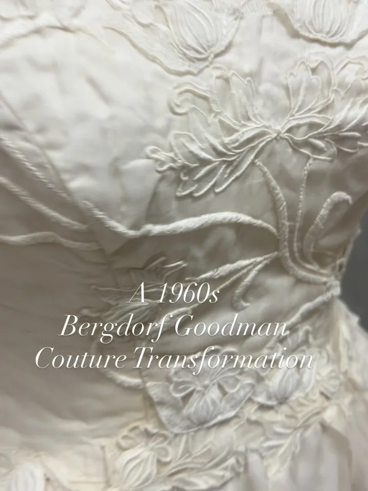 There is a specific magic in 1960s Bergdorf Goodman Couture Bridal. 🪄

The weight of this silk organza, the precision of the hand-embroidery... it&rsquo;s a language of luxury we just don&rsquo;t see much anymore. 🏛️✨

But to me, heritage shouldn't