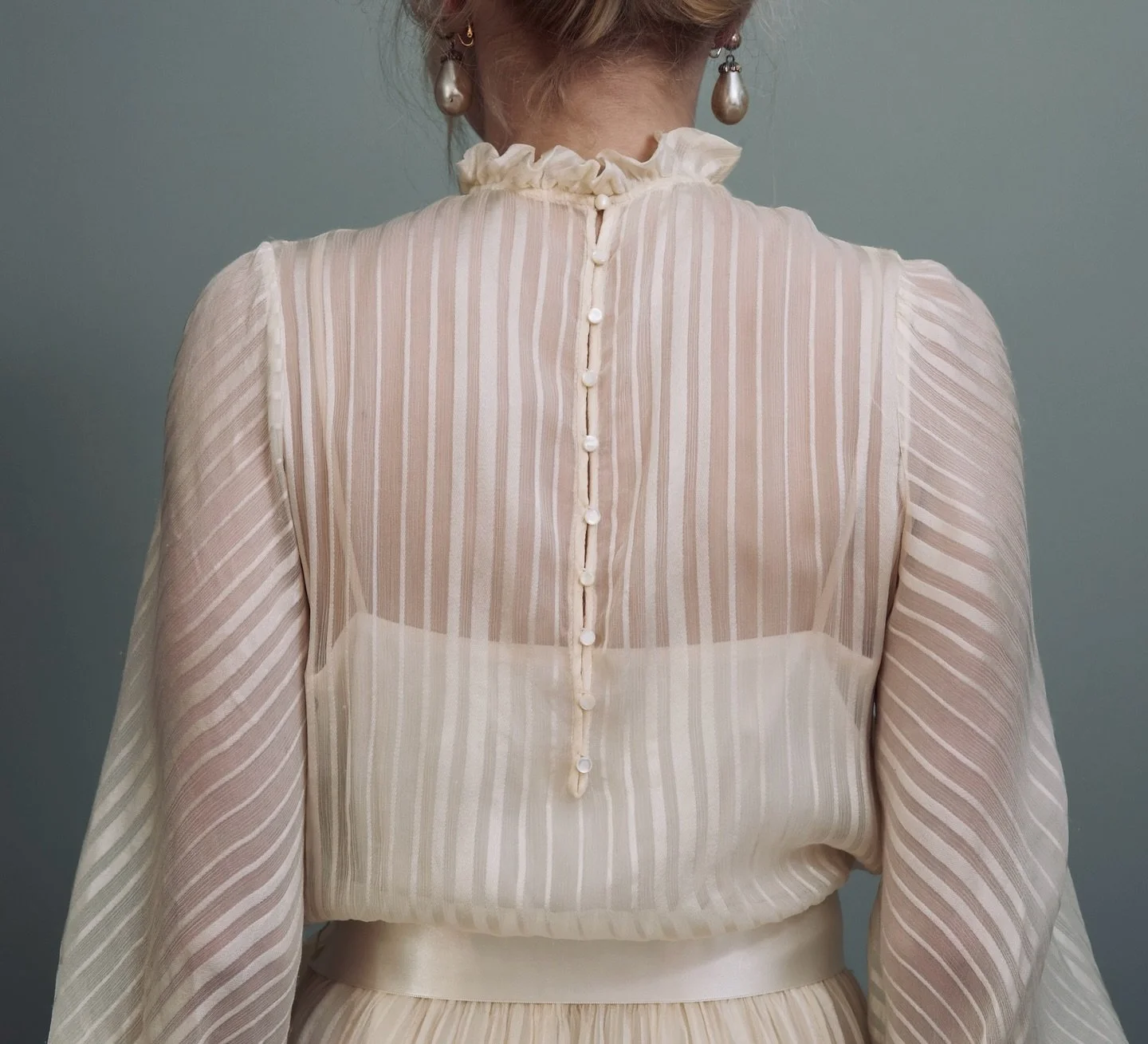In a world of mass production, there is something special about a hand-finished detail. ✨

From the hand-sewn pearl buttons to the deliberate care of a hand-rolled placket, these details weren&rsquo;t rushed&mdash;they were crafted with care. This is