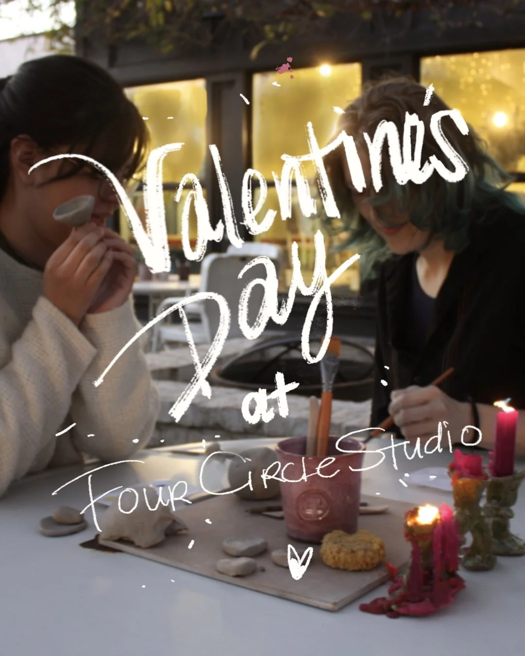 Valentine's Clay Cafe 2/12