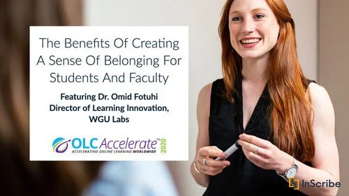 The Benefits of Creating a Sense of Belonging for Students and Faculty