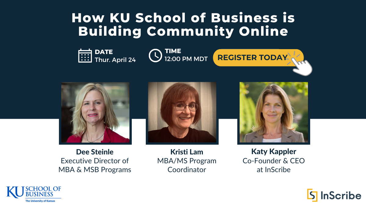 Enhancing MBA Student Engagement – How KU School of Business is ...